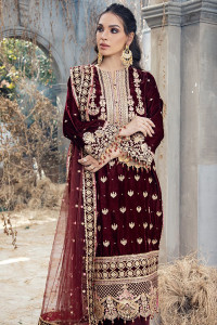 Velvet Anaya Party Wear Collection France 01