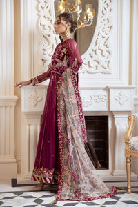 Shop Pareesia Formals Chiffon Suit Lahore 02