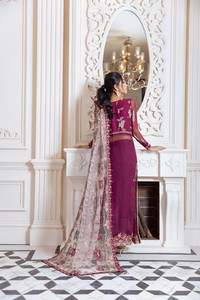 Shop Pareesia Formals Chiffon Suit Lahore 04