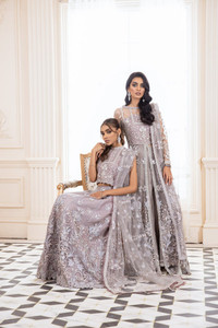 Most Popular Pareesia Formals Chiffon Suit Ireland 01
