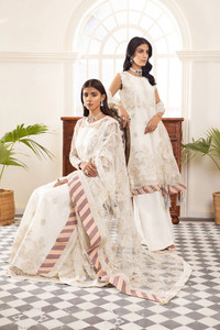 Embroidered Pareesia Formals Chiffon Suit Italy 01