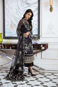 branded Pareesia Formals Chiffon Suit Germany 02