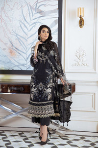 branded Pareesia Formals Chiffon Suit Germany 03