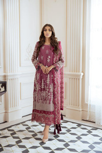 custom stitch Pareesia Formals Chiffon Suit Austria 01