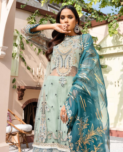 ladies Pareesia Formals Chiffon Suit Iceland 04