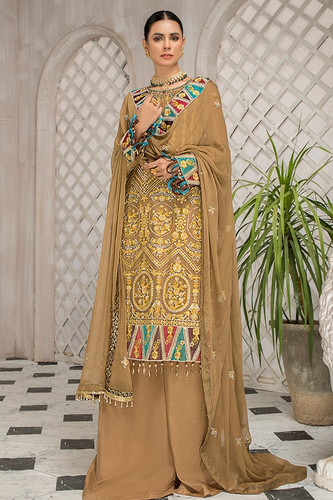 Latest Maryam's Chiffon Collection UK 01