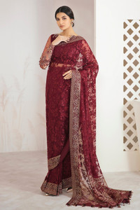 Embroidered Jazmin Chiffon Collection Europe 01