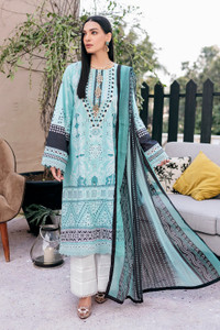 Printed Ittehad Lawn Collection USA 01