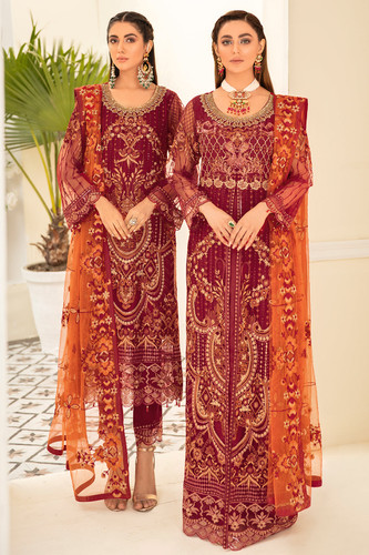 Pakistan Latest Ramsha Party Wear Suits Pakistan 01