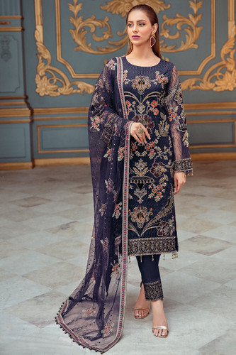 Net Ramsha Party Wear Suits Europe 01