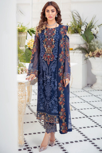 Latest Ramsha Party Wear Suits Italy 02
