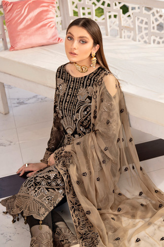 Chiffon Ramsha Party Wear Suits Bulgaria 03