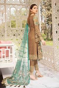 Pakistan Latest Ramsha Party Wear Suits Hungary 03