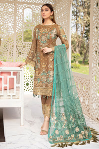 Pakistan Latest Ramsha Party Wear Suits Hungary 01