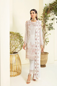 Embroidered Ramsha Party Wear Suits Peru 02