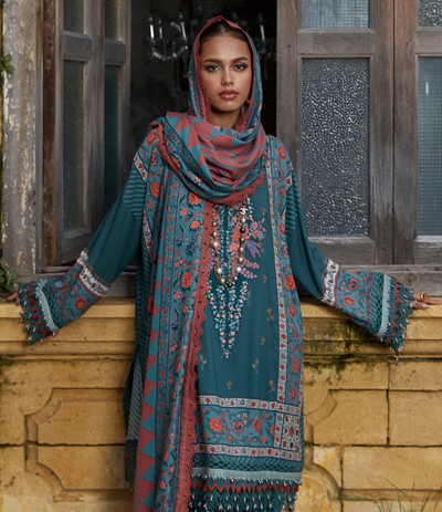 Sana Safinaz Winter Muzlin Collection Houston