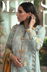 Sana Safinaz Winter Muzlin Collection Quebec