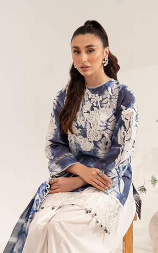Asifa & Nabeel Lawn Collection Pakistan