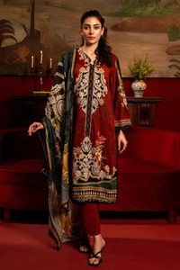 Shop Gul Ahmed Red Lawn Collection Lahore 01