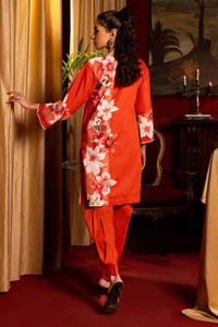 Latest Gul Ahmed Red Lawn Collection UK 03