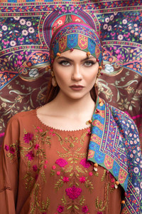 Embroidered Maria.B M Prints Collection Leeds 03