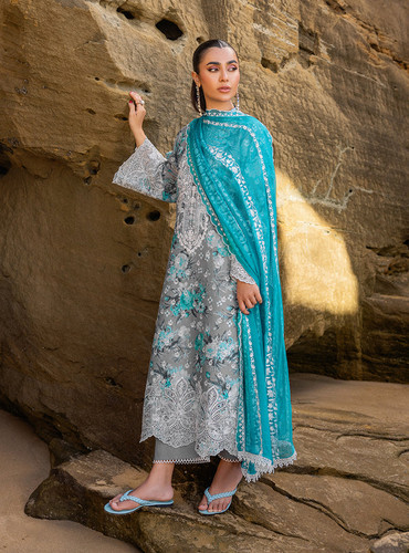 Latest Zainab Chotani Lawn Collection UK 02