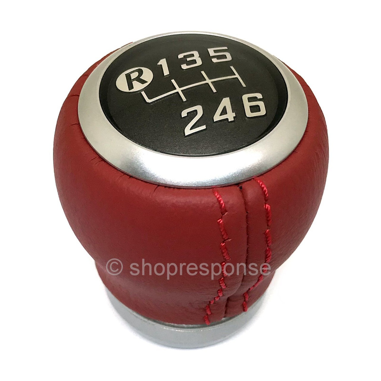 OEM / JDM Toyota 1316 Scion FRS / 86 / GT86 Red Leather Shift Knob