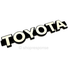 OEM Toyota 81-87 Land Cruiser FJ60 Front Grill "Toyota" Emblem (75316-90A00)