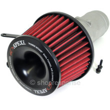 APEXi 508-H001 Power Intake Dual Funnel Air Cleaner: 92-95 Honda Civic / 93-97 Honda Del Sol