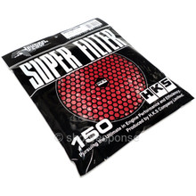 HKS 70001-AK031 Super Power Flow 150mm Replacement Air Filter - Red
