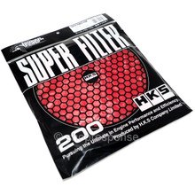 HKS 70001-AK032 Super Power Flow 200mm Replacement Air Filter - Red