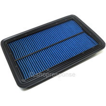 93-98 Toyota Supra Turbo Blitz 56044 LM SUS Power Core Air Intake Blue Fits
