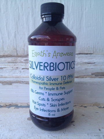 Earth's Answers Colloidal Silver 10 ppm 8 oz