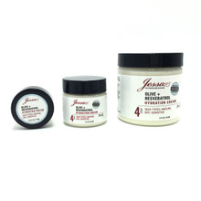 Facial Moisturizer Resveratrol Olive.  Hydrating Moisturizer Dry Skin. Professional Skincare Product Line. 