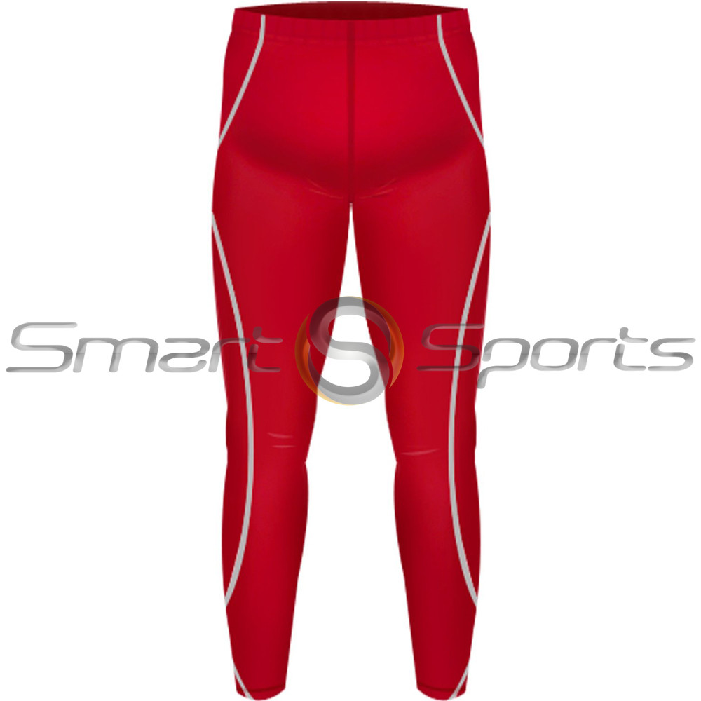 youth red compression tights