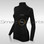Womens Compression Top Long Sleeve Thermal Turtle Neck Black Plain Athlete TX