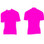 Womens Surf Life Saving Rash Vest Top Short Sleeve Pink Smart Sports
