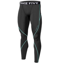 New Mens Compression Pants Base Layer Tights Grey Take 5