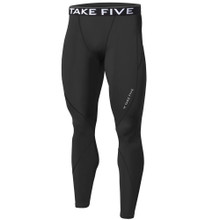 New Mens Compression Thermal Pants Base Layer Tights Black Take 5