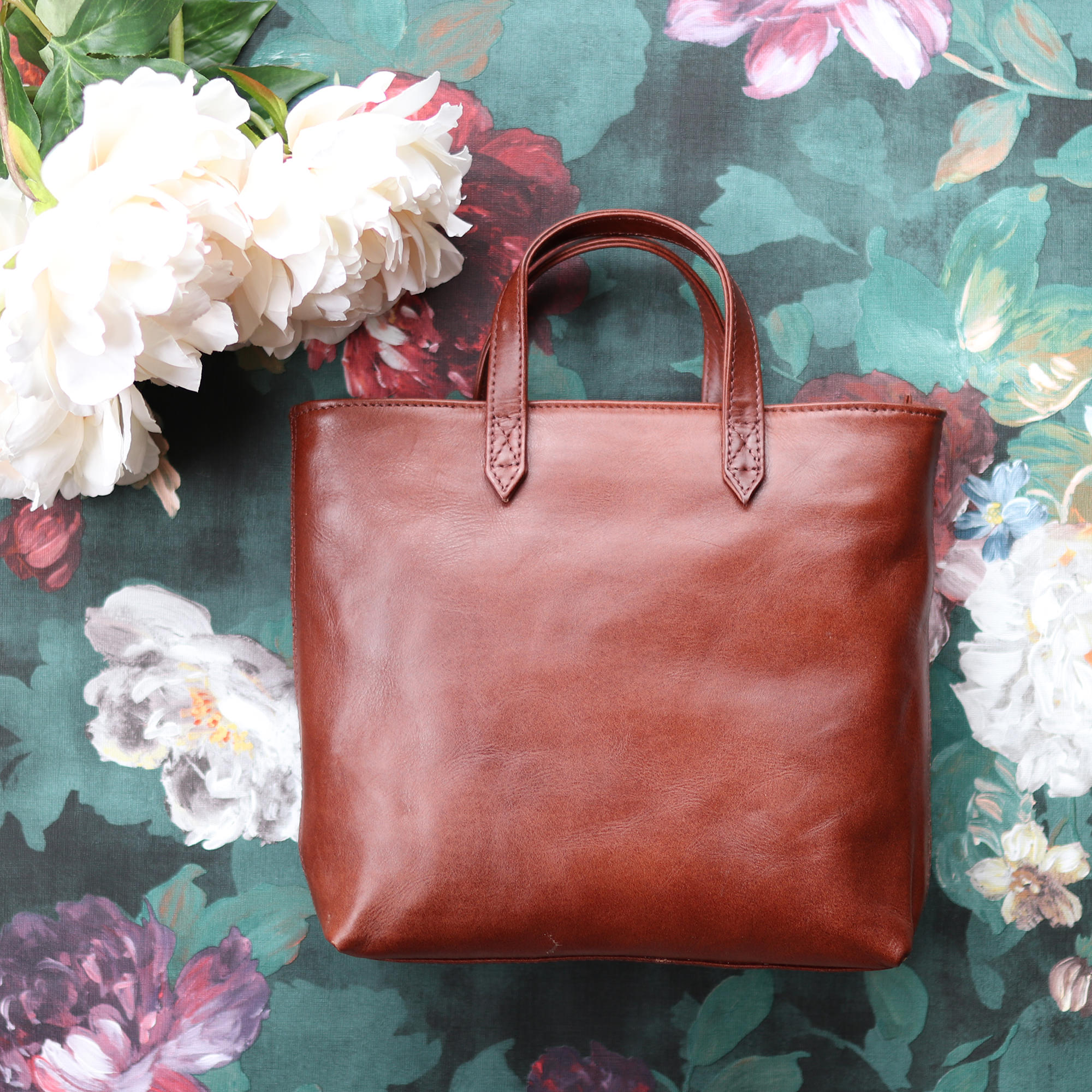 brown leather handbags uk