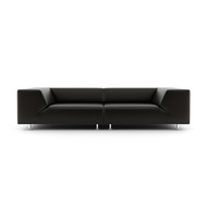 Tribeca 3 Seat Leather Sofa