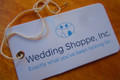 Heavyweight cardstock hangtag with cotton string