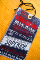Distressed appearance hangtag