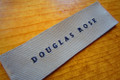 Damask Twill Woven Tag