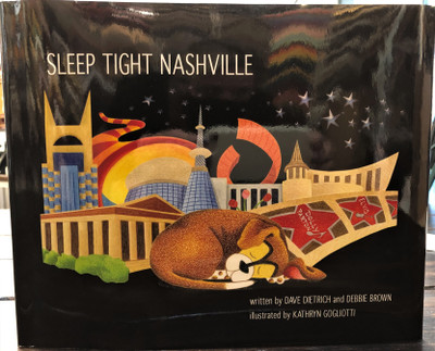 A truly unique and remarkable city, Nashville has so much to offer for kids and grownups of all ages. Put on your bedtime boots and follow Banjo the mischievous pup through his scrapbook of adventures as he discovers our beloved "Music City." From studios to sports teams and bright lights to belly flops...this dog does it all. Pretend you are Banjo while you read the story and don't forget to find all the music notes along the way! 