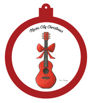 PP Music City Guitar ornament
