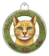 PP - Orn - Wreath - Cat
