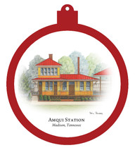 Amqui Station - Madison, Tennessee Ornament