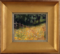 Inslee, George - "Field of Gold" framed