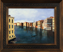 Inslee, George - "Grand Canal" framed